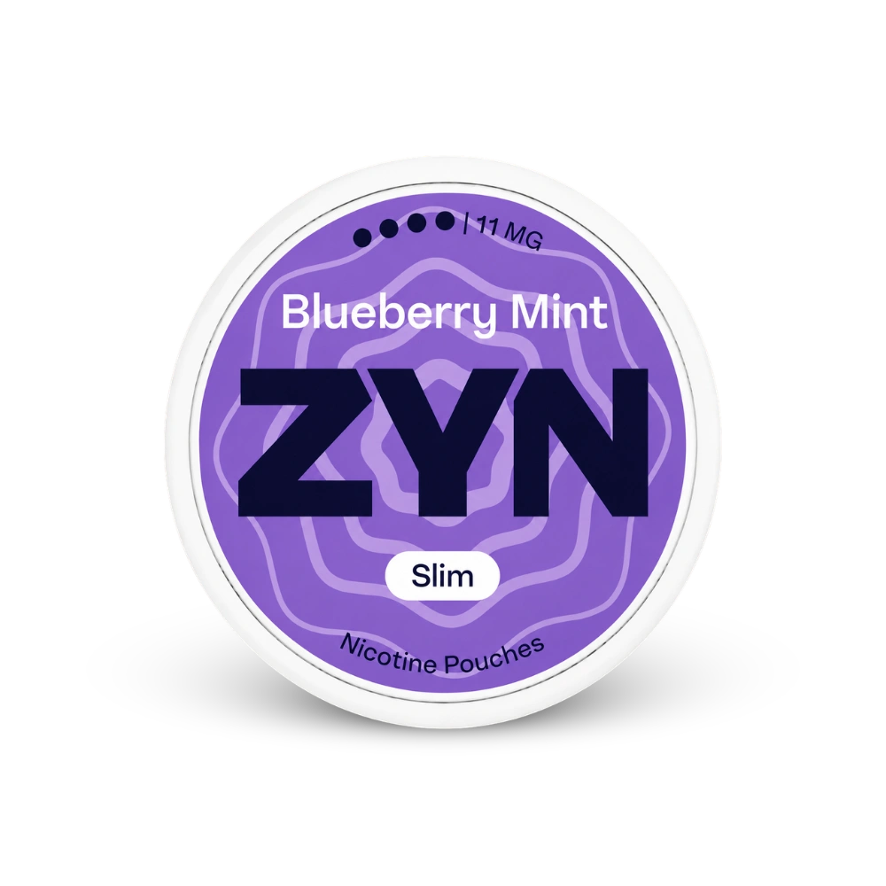 ZYN Blueberry Mint Slim S4 – dóza nikotínových vrecúšok