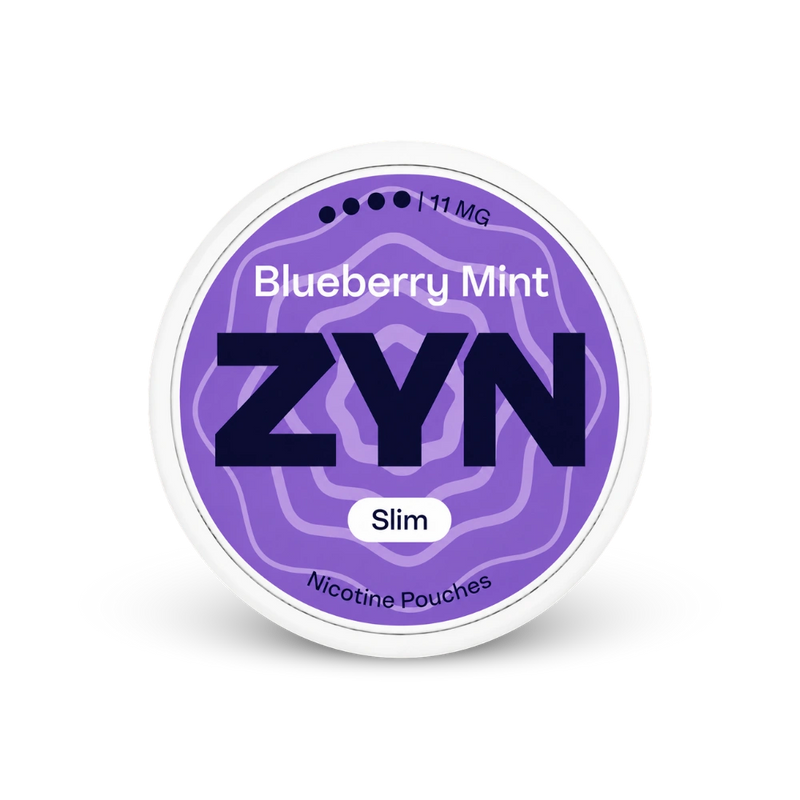 ZYN Blueberry Mint Slim S4 – dóza nikotínových vrecúšok