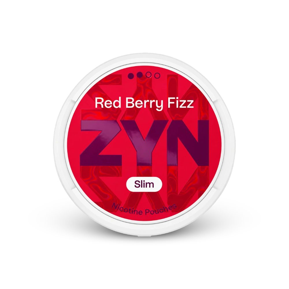 ZYN Red Berry Fizz Slim S2 – dóza nikotínových vrecúšok