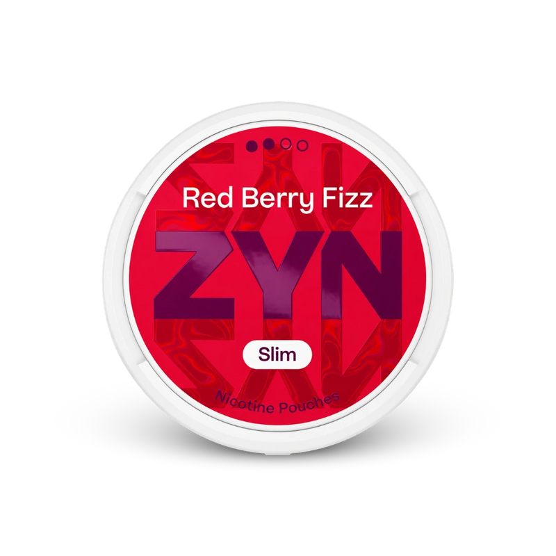 ZYN Red Berry Fizz Slim S2 – dóza nikotínových vrecúšok