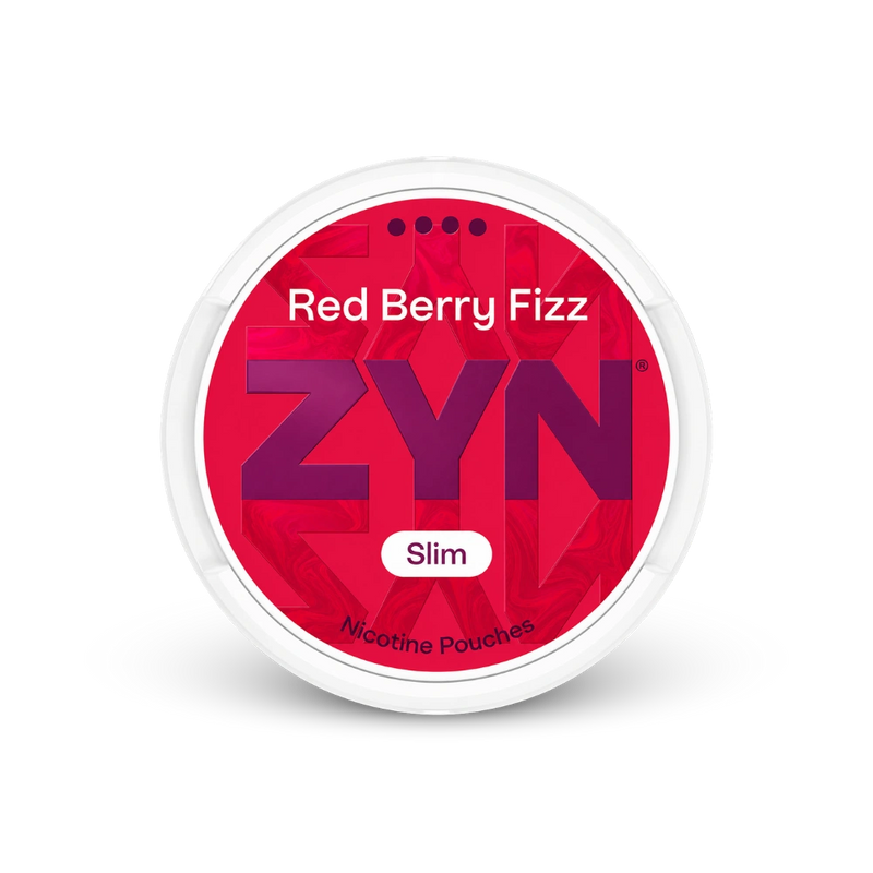 ZYN Red Berry Fizz Slim S4 – dóza nikotínových vrecúšok