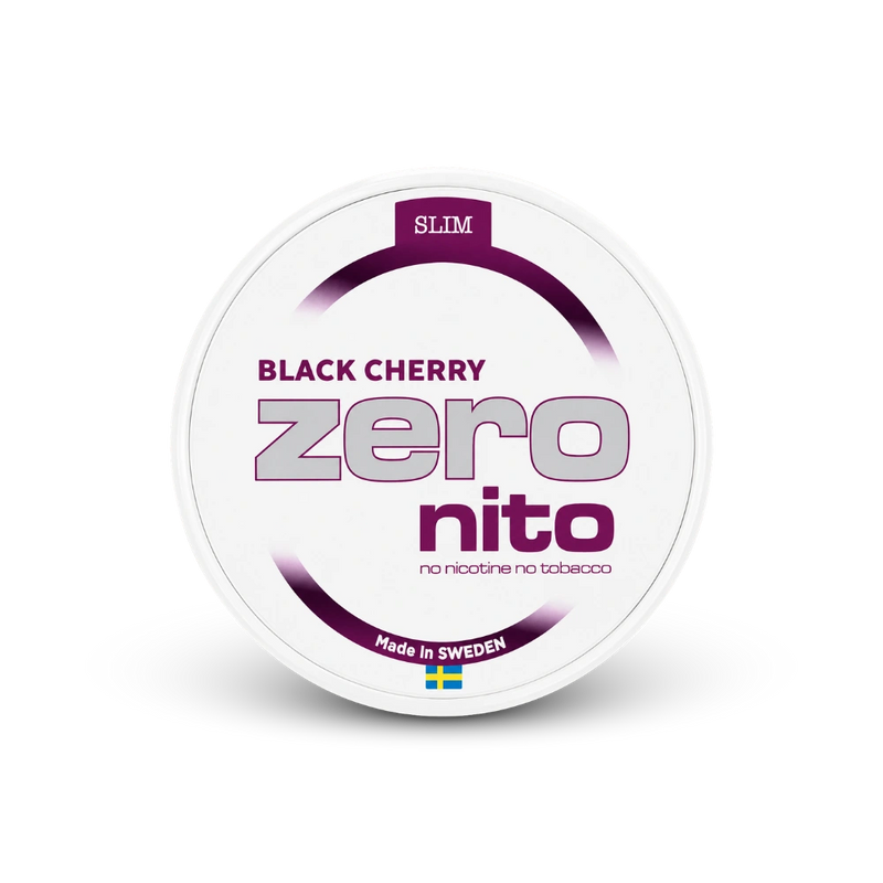 Zeronito Black Cherry Slim – dóza nikotínových vrecúšok