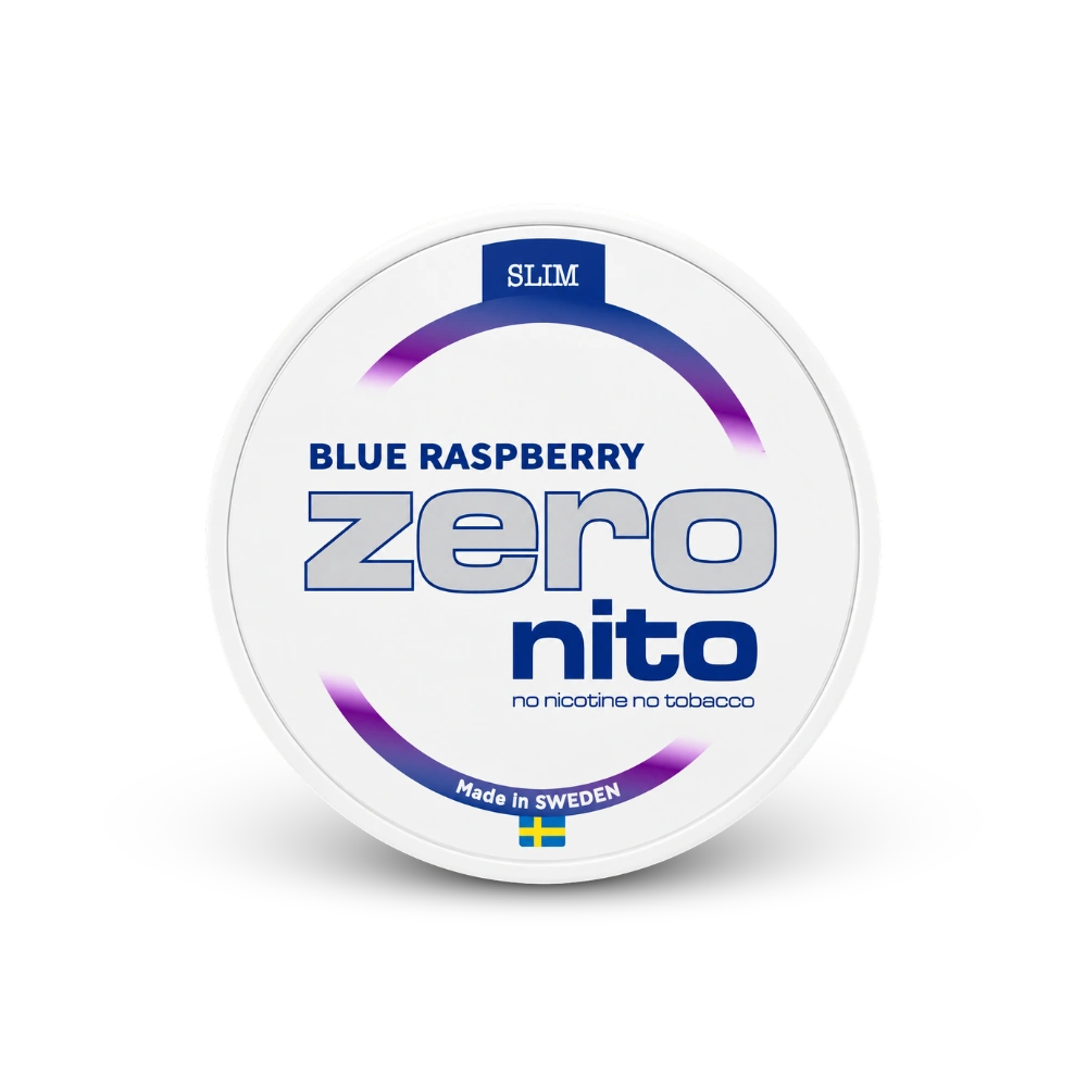 Zeronito Blue Raspberry Slim – dóza nikotínových vrecúšok