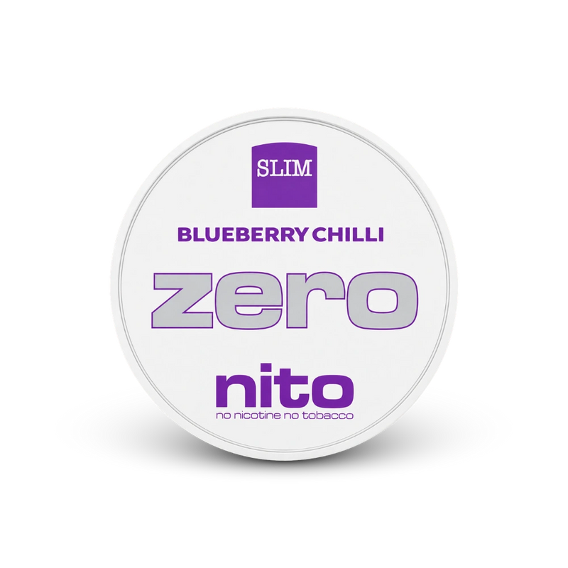 Zeronito Blueberry Chilli Slim – dóza nikotínových vrecúšok