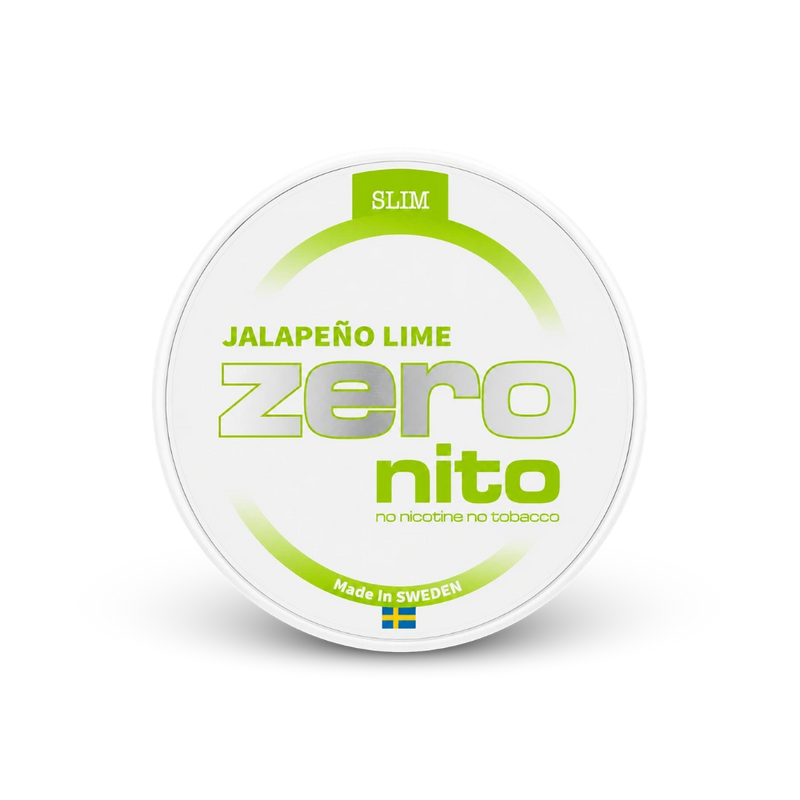 Zeronito Jalapeno Lime Slim – dóza nikotínových vrecúšok