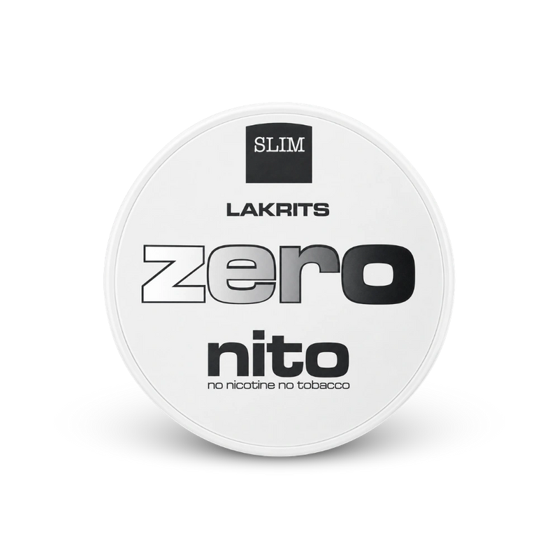 Zeronito Lakrits Slim – dóza nikotínových vrecúšok