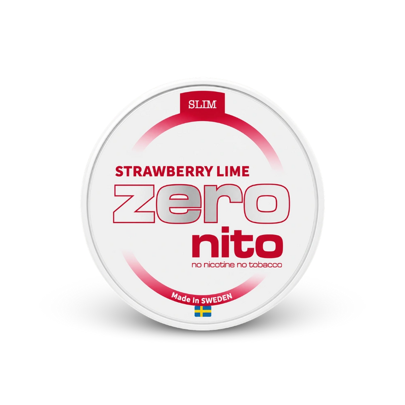Zeronito Strawberry Lime Slim – dóza nikotínových vrecúšok
