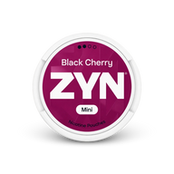 Zyn black cherry mini S2 – dóza nikotínových vrecúšok
