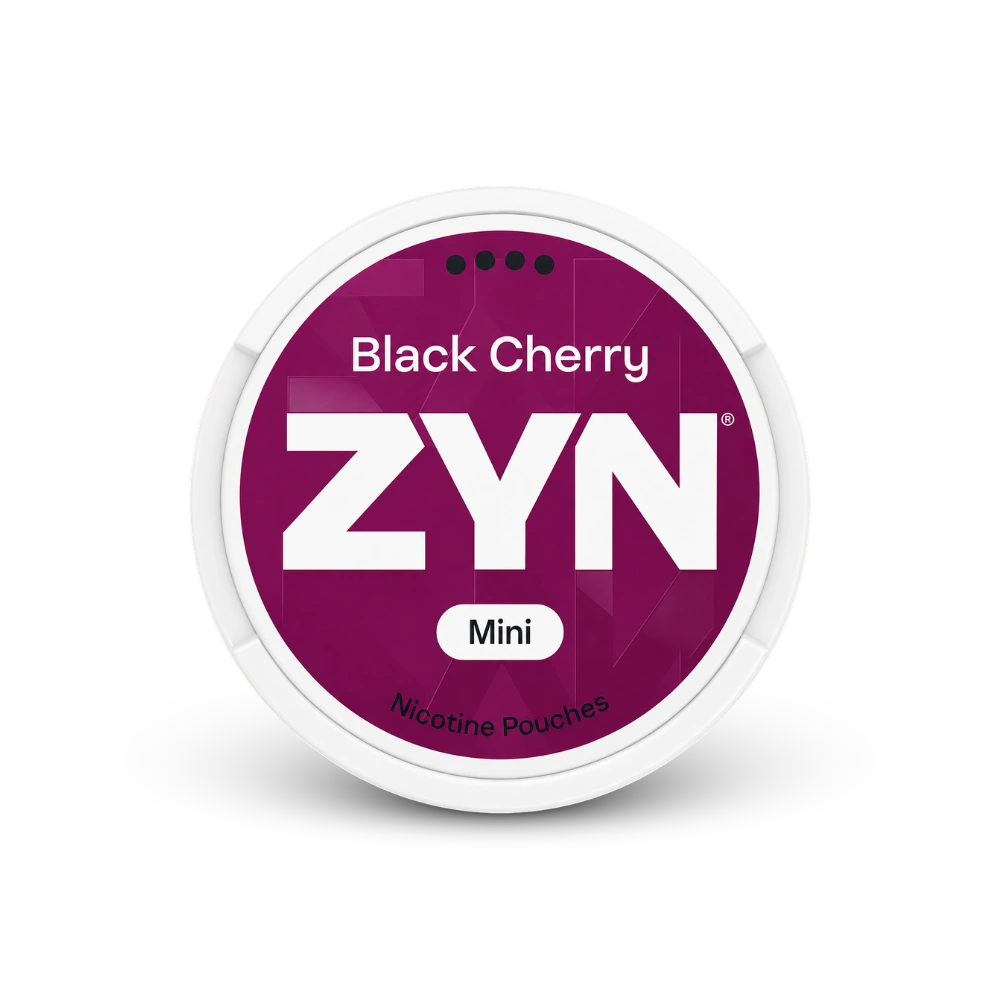 Zyn black cherry mini S4 – dóza nikotínových vrecúšok