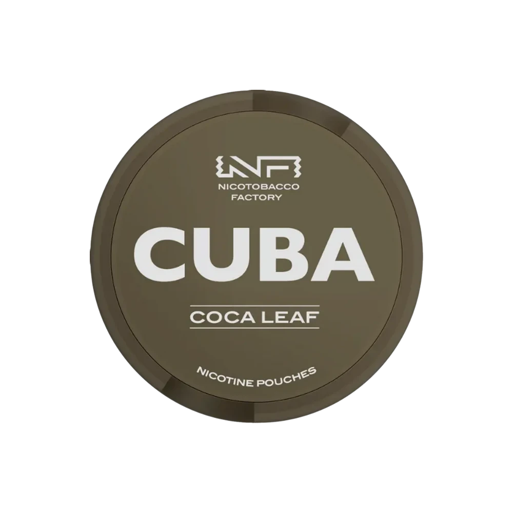 CUBA Coca Leaf Slim Extra Strong – dóza nikotínových vrecúšok