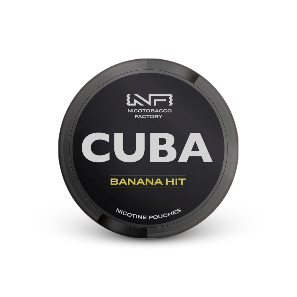 Cuba Black Banana Hit – dóza nikotínových vrecúšok