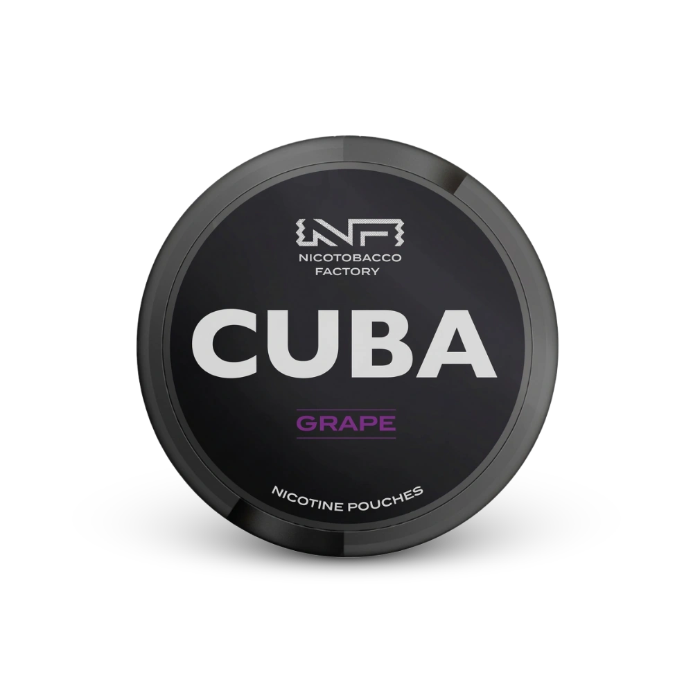 Cuba Black Grape – dóza nikotínových vrecúšok
