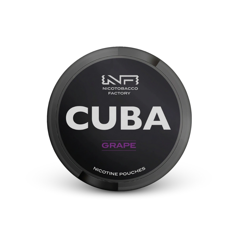 Cuba Black Grape – dóza nikotínových vrecúšok