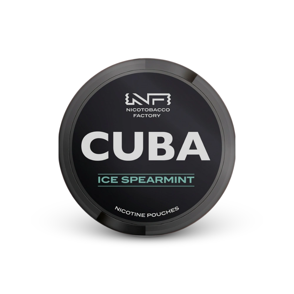 Cuba Black Ice Spearmint – dóza nikotínových vrecúšok