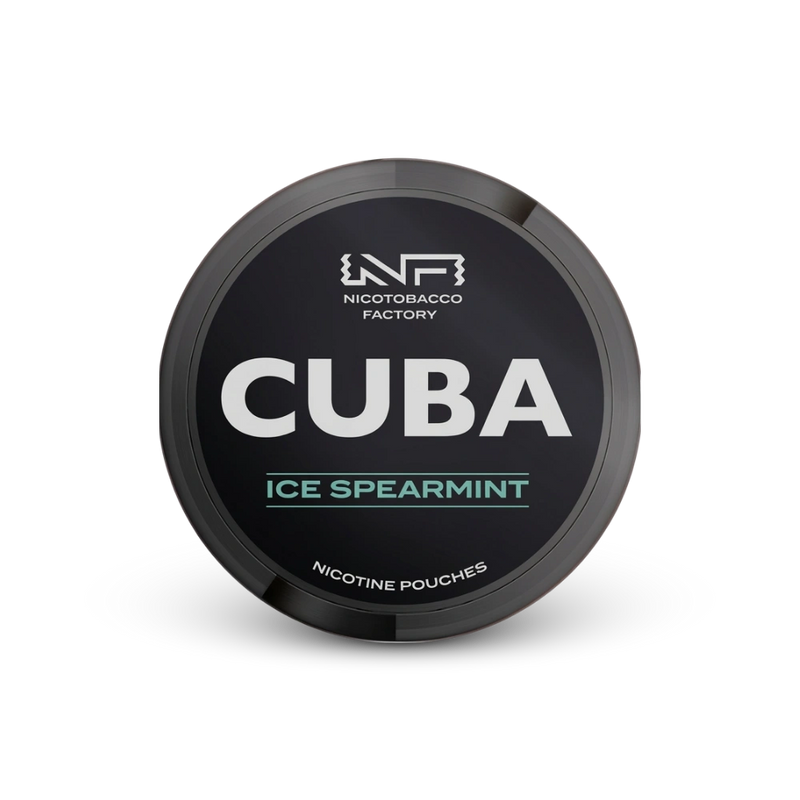 Cuba Black Ice Spearmint – dóza nikotínových vrecúšok