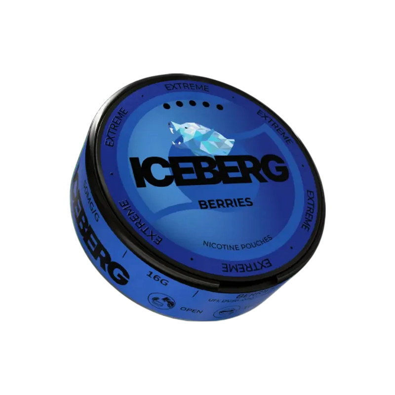 ICEBERG Berries 50mg – dóza nikotínových vrecúšok