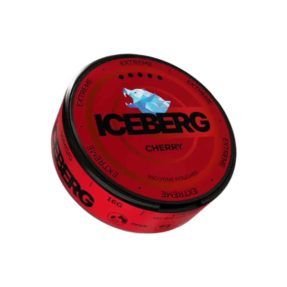 ICEBERG Cherry 50mg – dóza nikotínových vrecúšok