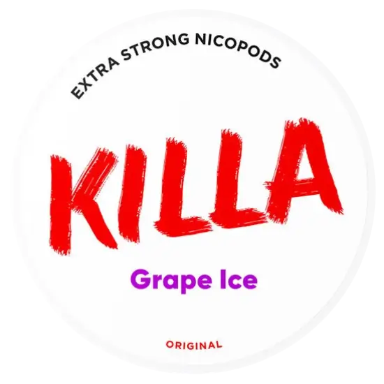 KILLA Grape Ice – dóza nikotínových vrecúšok