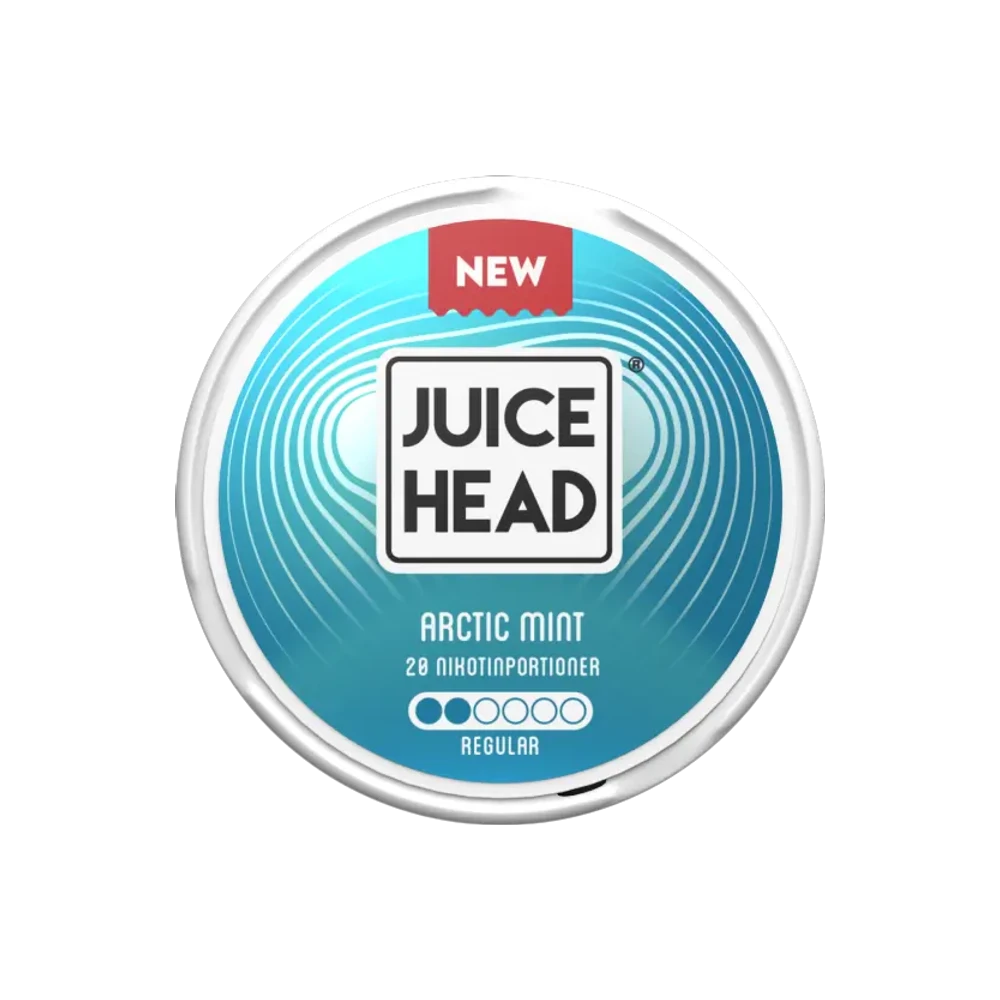 Juice Head Arctic Mint Regular (SE) – dóza nikotínových vrecúšok
