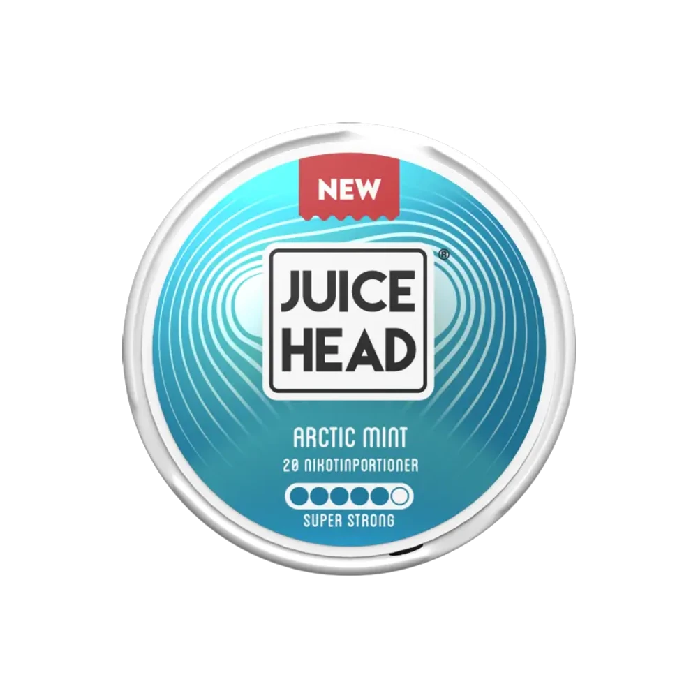 Juice Head Arctic Mint Super Strong (SE) – dóza nikotínových vrecúšok