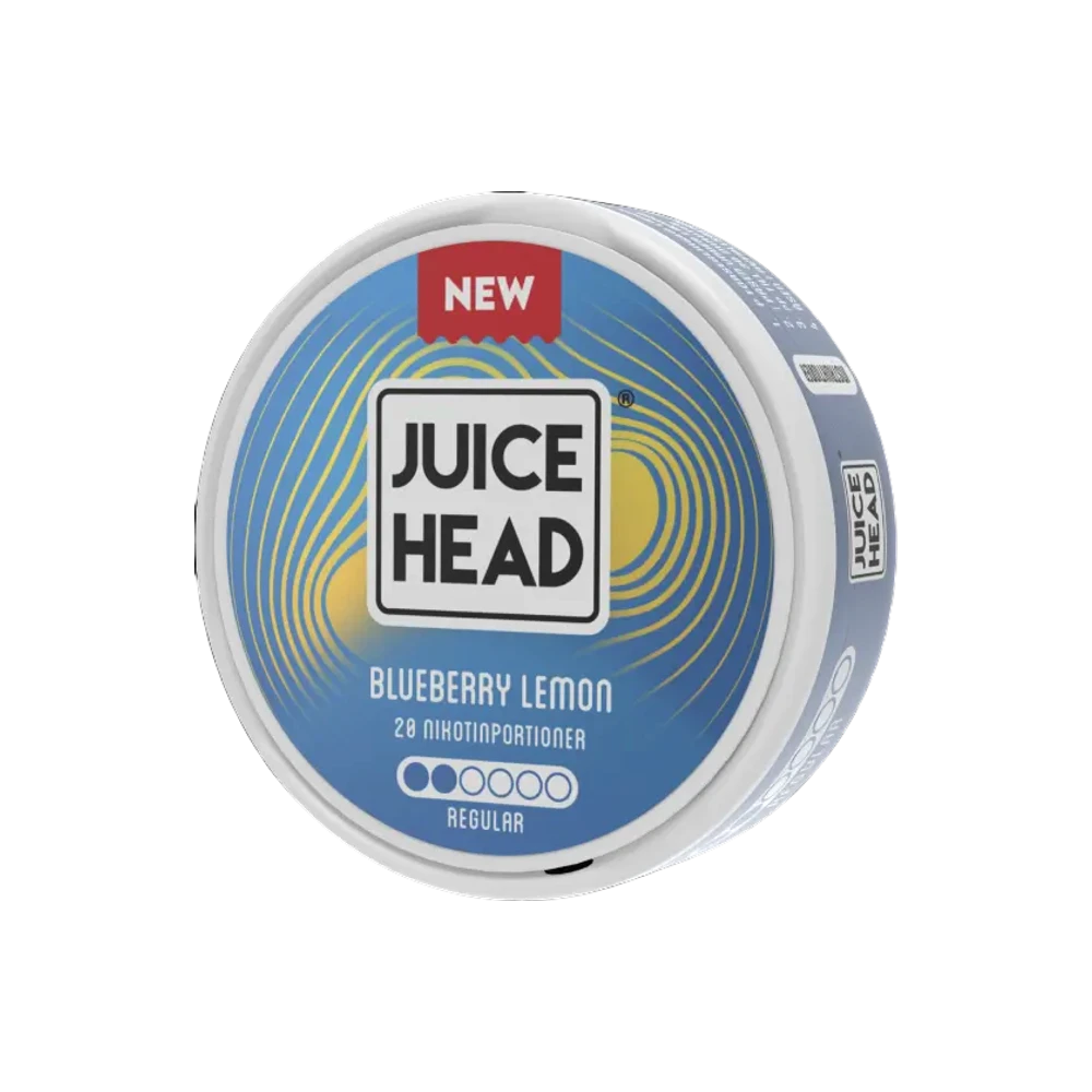 Juice Head Blueberry Lemon Regular (SE) – dóza nikotínových vrecúšok