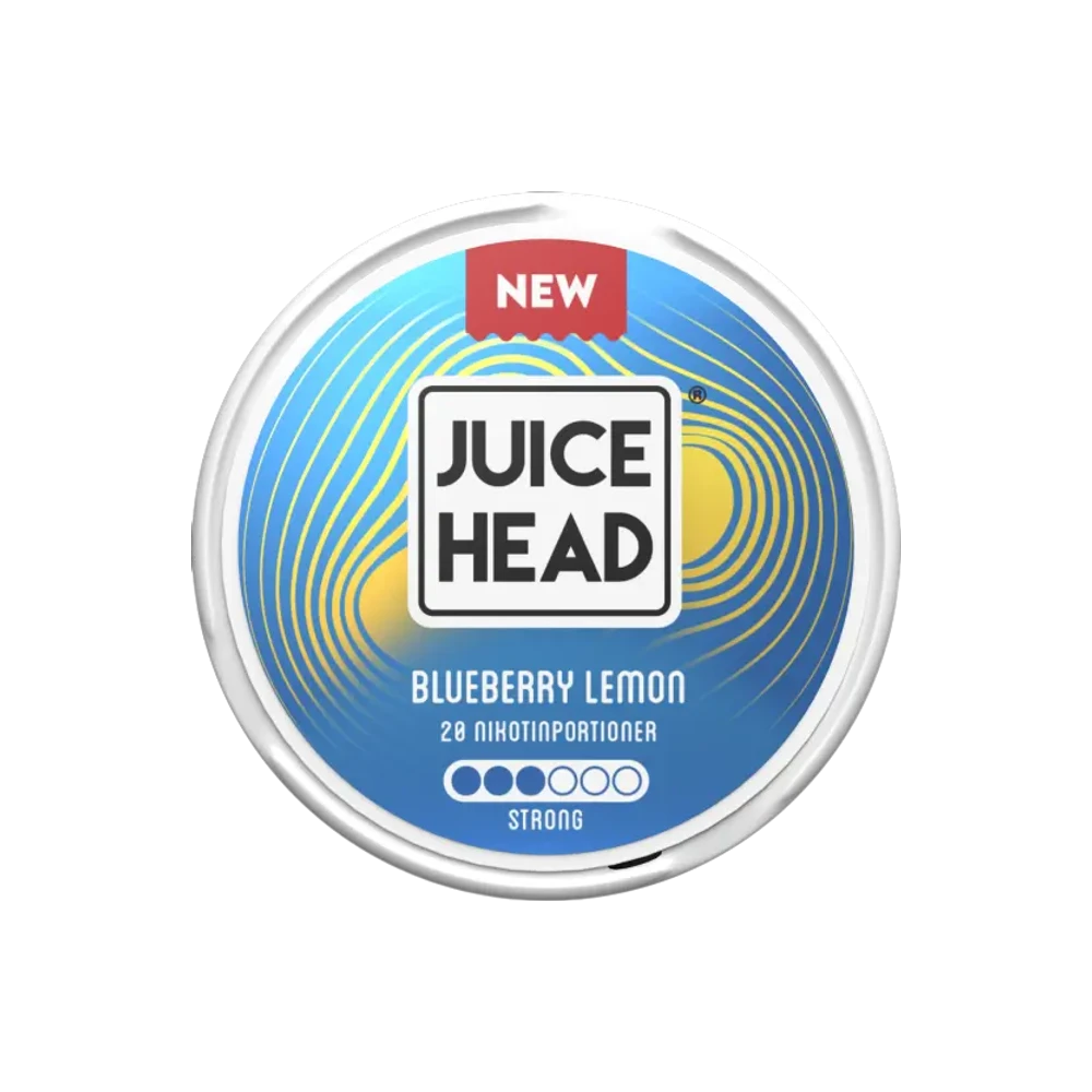 Juice Head Blueberry Lemon Strong – dóza nikotínových vrecúšok