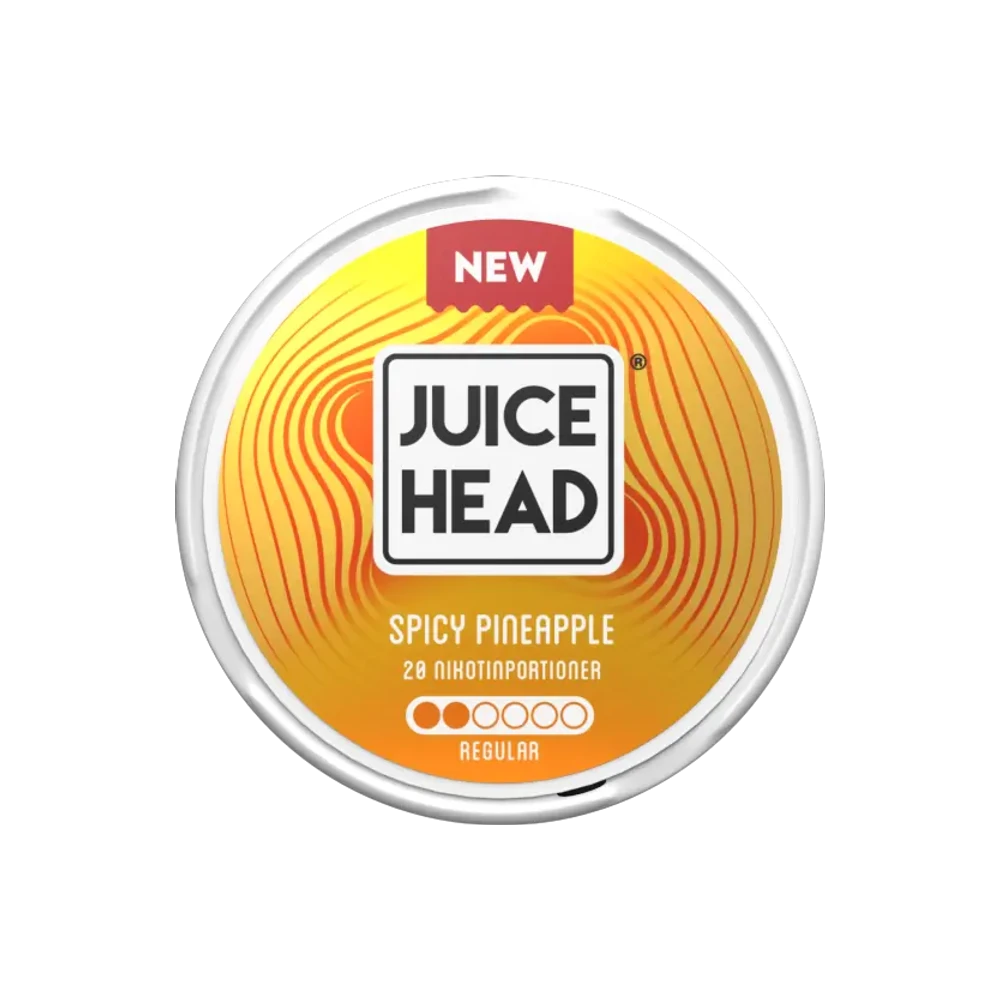 Juice Head Spicy Pineapple Regular (SE) – dóza nikotínových vrecúšok