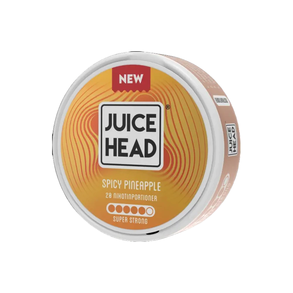 Juice Head Spicy Pineapple Super Strong (SE) – dóza nikotínových vrecúšok