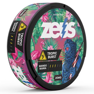 Zeus Tropic Burst Strong – dóza nikotínových vrecúšok, obrázok 3