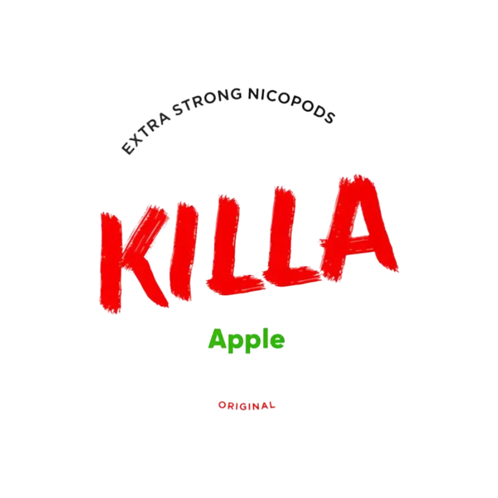KILLA Apple Slim Extra Strong – dóza nikotínových vrecúšok
