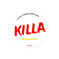 KILLA Banana Ice Slim Extra Strong – dóza nikotínových vrecúšok
