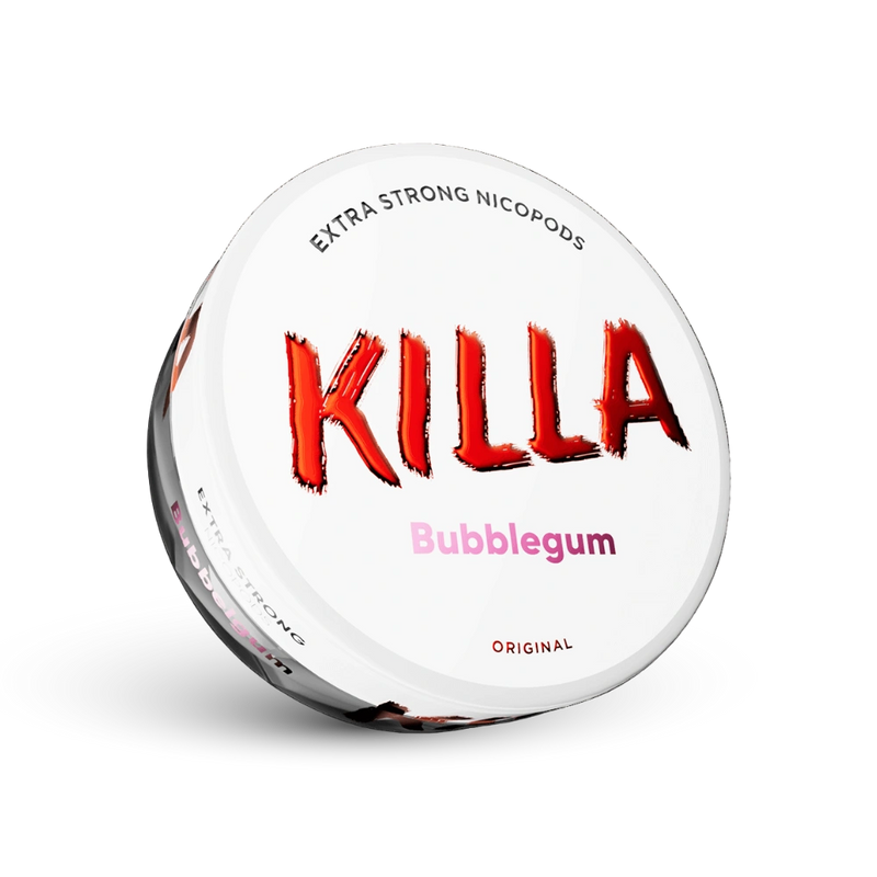 Killa Bubblegum – nikotínové vrecúška bez tabaku