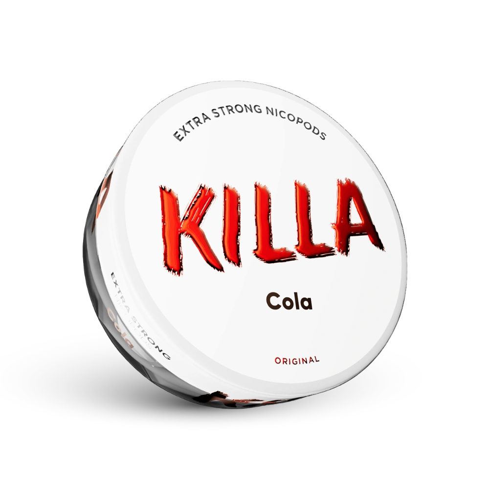 Killa Cola – nikotínové vrecúška bez tabaku