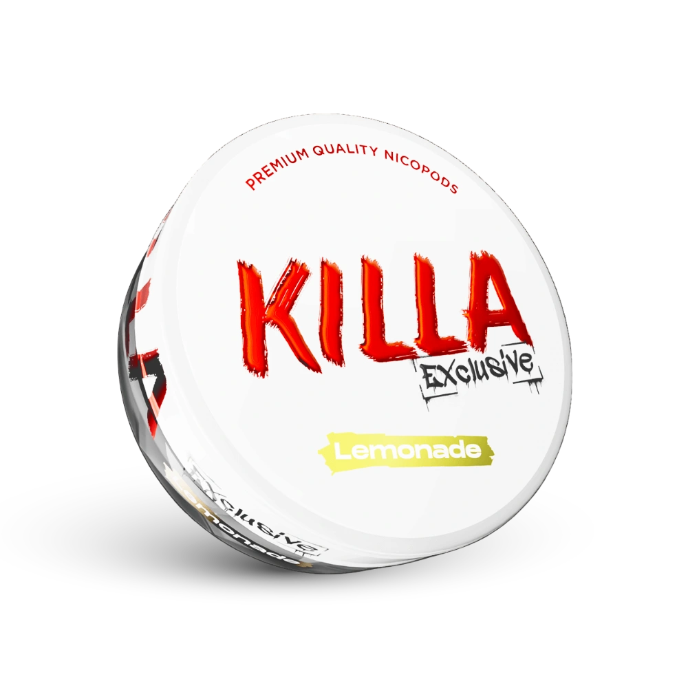 Killa Exclusive Lemonade – nikotínové vrecúška bez tabaku