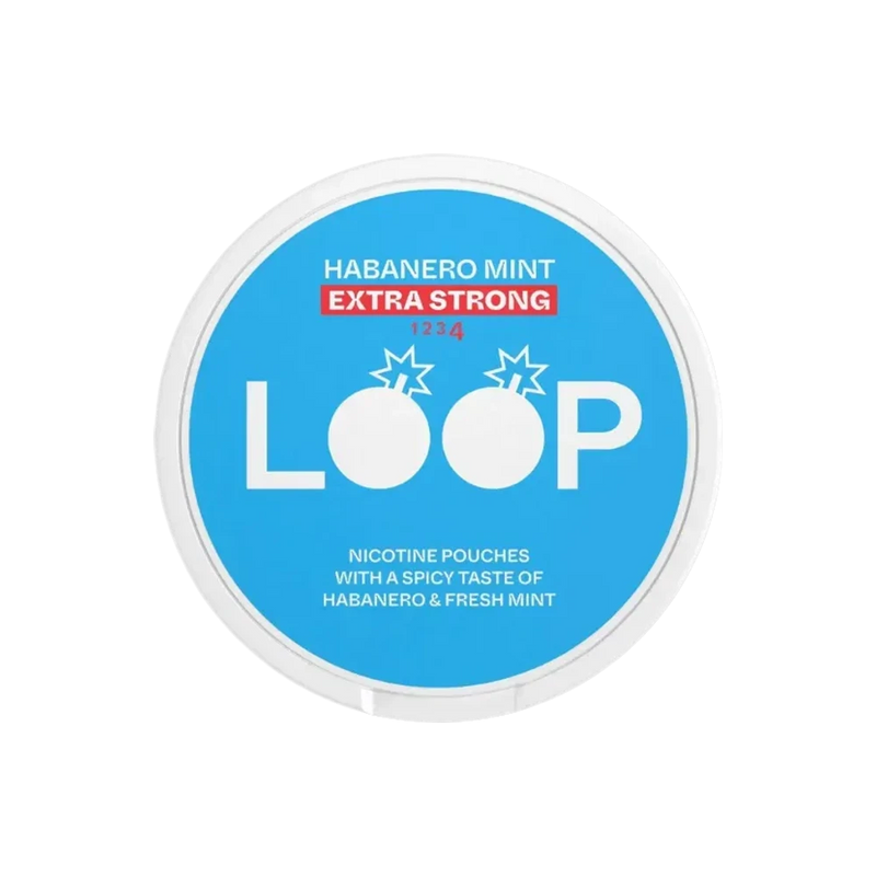 LOOP Habanero Mint Extra Strong – dóza nikotínových vrecúšok