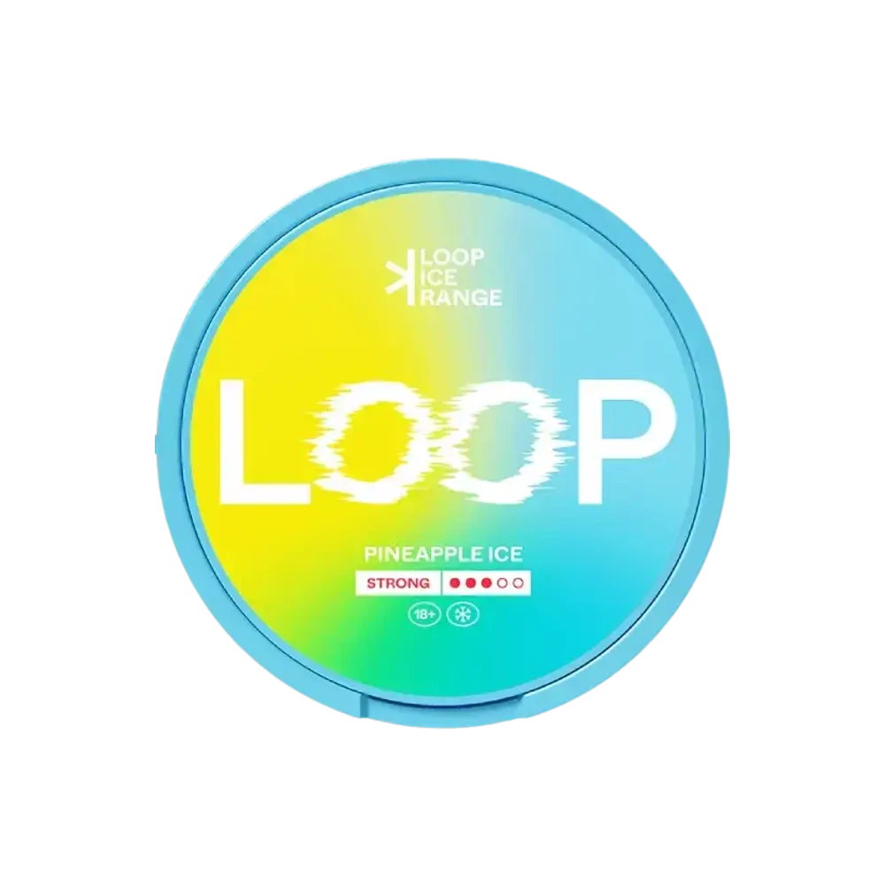 Loop Pineapple Ice Strong – dóza nikotínových vrecúšok