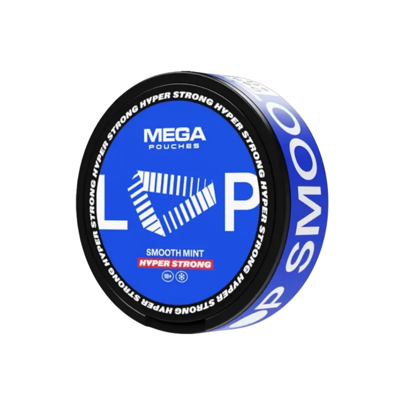 Loop Smooth Mint Mega Hyper Strong – dóza nikotínových vrecúšok