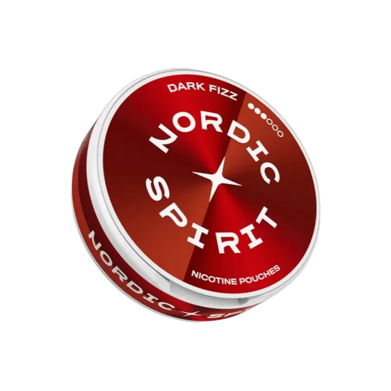 Nordic Spirit Dark Fizz Strong – dóza nikotínových vrecúšok