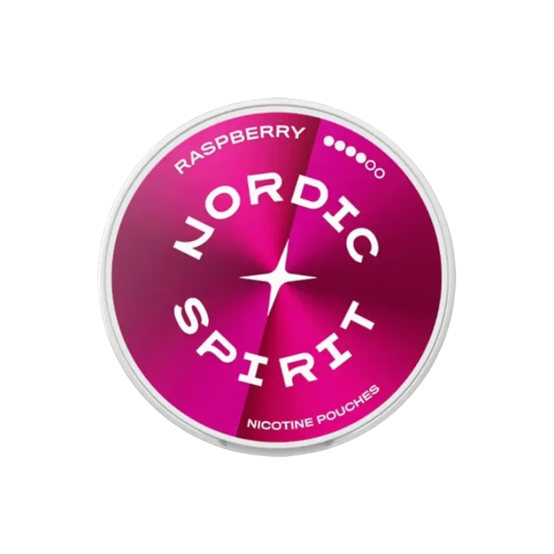 Nordic Spirit Raspberry Extra Strong – dóza nikotínových vrecúšok