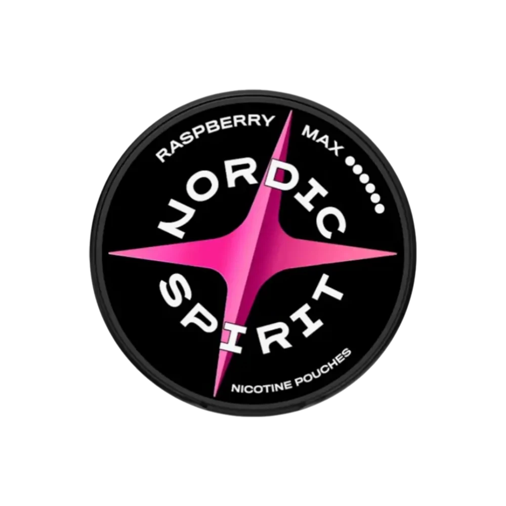 Nordic Spirit Raspberry Max – dóza nikotínových vrecúšok