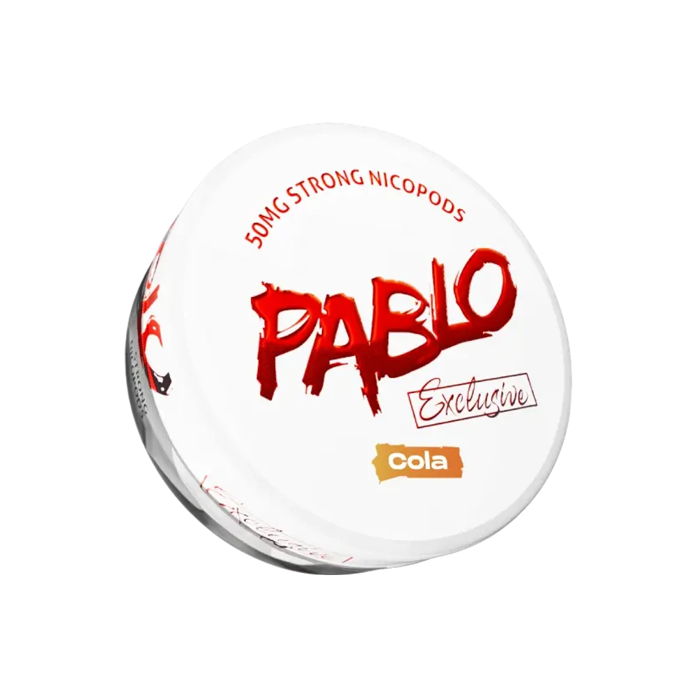 Pablo Exclusive Cola 50mg – dóza nikotínových vrecúšok