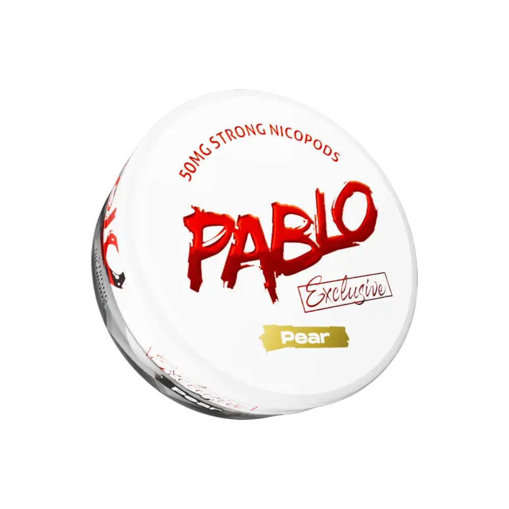 PABLO Exclusive Pear Strong – dóza nikotínových vrecúšok