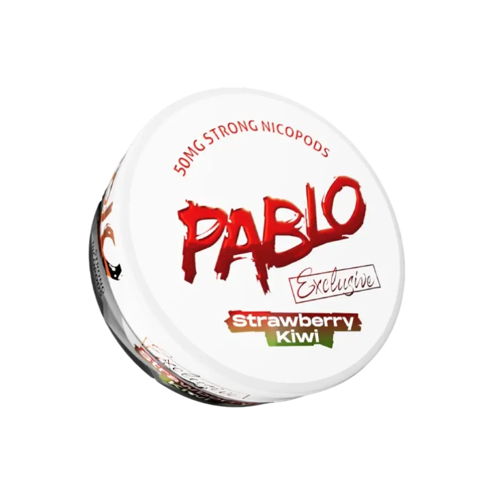 Pablo Exclusive Strawberry Kiwi 50mg – dóza nikotínových vrecúšok