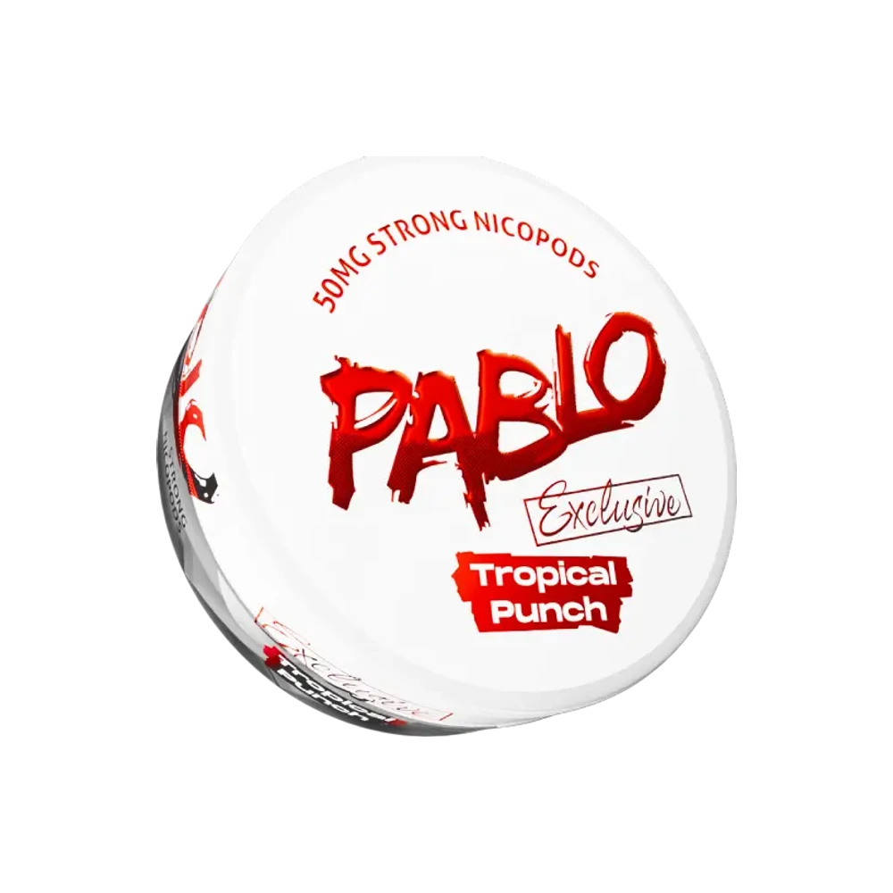 Pablo Exclusive Tropical Punch 50mg – dóza nikotínových vrecúšok