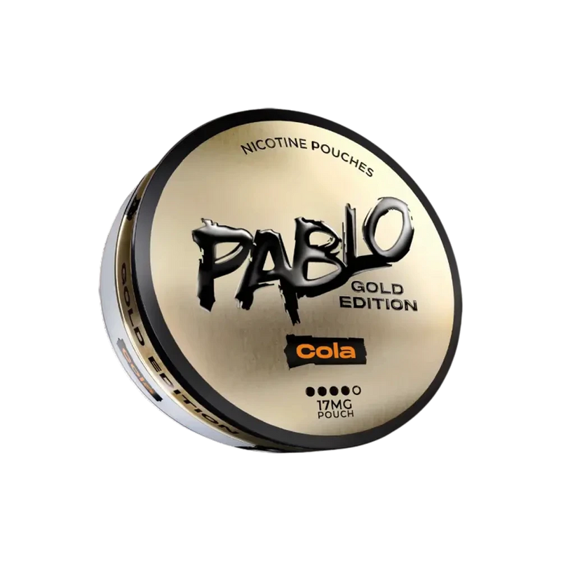 Pablo Gold Cola – dóza nikotínových vrecúšok