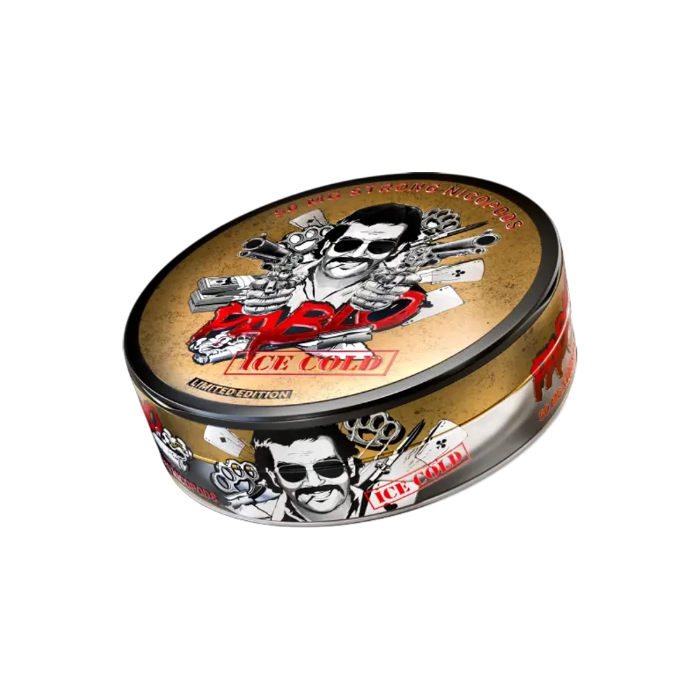 PABLO Ice Cold Limited Edition – dóza nikotínových vrecúšok