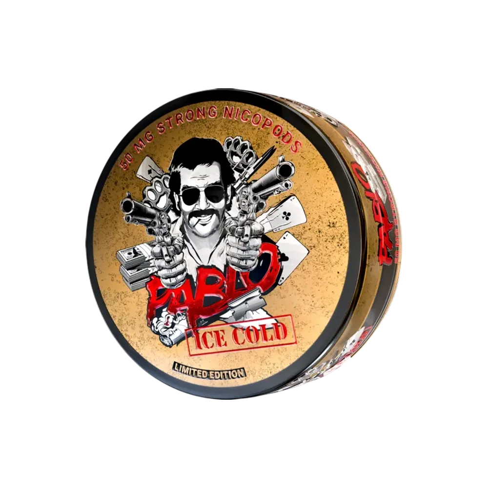 PABLO Ice Cold Limited Edition – dóza nikotínových vrecúšok