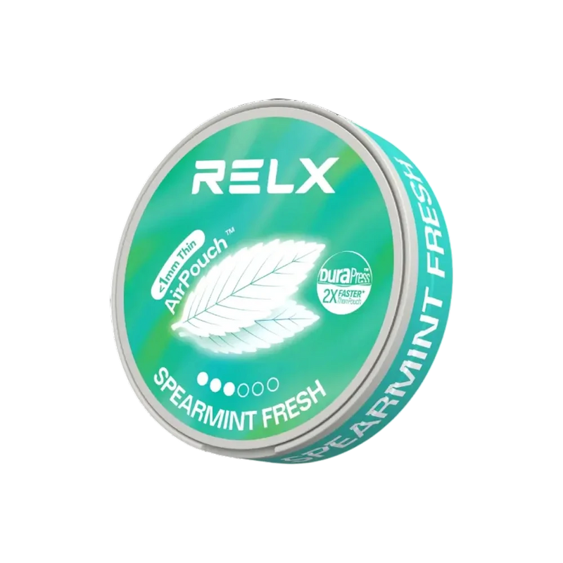 RELX AirPouch SpearMint Fresh 9mg – dóza nikotínových vrecúšok