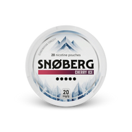 SNOBERG Cherry Ice 13mg – dóza nikotínových vrecúšok