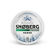 SNOBERG WinterGreen 13mg – dóza nikotínových vrecúšok